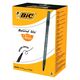 Pix fara mecanism Round Stic BIC, 60 buc/cutie, Culoare: Negru-