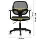Scaun birou ergonomic, spatar Mesh, 4900 DELI-[2]
