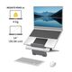 Suport ergonomic pentru laptop, alb, Breyta FELLOWES, Culoare: Alb-[3]