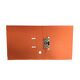 Biblioraft A4 plastifiat interior-exterior, 7.5 cm, portocaliu, NOKI, Culoare: Portocaliu-[2]