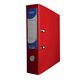 Biblioraft A4 plastifiat interior-exterior, 7.5 cm, rosu, NOKI, Culoare: Rosu-