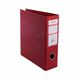 Biblioraft A5 plastifiat PP, 7.5 cm, rosu, OPTIMA, Culoare: Rosu-