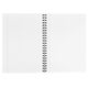 Caiet cu spirala A5, 96 file, coperta carton, dictando, PAPERLAND Black Edition, Liniatura: Dictando-[3]
