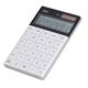 Calculator de birou cu 12 digiti, alb, DELI 1589, Culoare: Alb-[2]