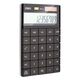 Calculator de birou cu 12 digiti, negru, DELI 1589, Culoare: Negru-[2]
