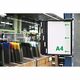 Display perete cu 10 buzunare incluse, negru, TARIFOLD, Culoare: Negru-[2]