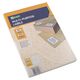 Etichete autocolante albe, 10/A4, 105 x 57mm, 100 coli/top, D.RECT-
