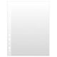 File protectie cristal, A4, 90 microni, 100 buc/set-