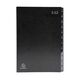 Mapa semnaturi, A4, 1-12, negru, EXACOMPTA-