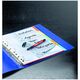 Marker permanent OHP, varf 1 mm, rosu, EDDING 142 M, Culoare: Rosu-[3]
