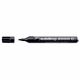 Marker permanent, varf 3 mm, negru, EDDING 2000 C, Culoare: Negru-