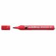 Marker permanent, varf 3 mm, rosu, EDDING 2000 C, Culoare: Rosu-