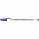 Pix fara mecanism, 1.0 mm, albastru, BIC Cristal Medium, Culoare: Albastru-