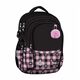Rucsac fete 4 compartimente, Pink Checkered, ST. RIGHT BP04-