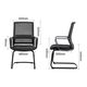 Scaun conferinta negru DELI MESH-[2]