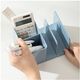 Suport accesorii birou, 2 compartimente + 2 separatoare, albastru, NUSIGN DELI-[4]