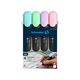 Textmarker pastel SCHNEIDER Job, 4 buc/set-[2]