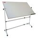 Whiteboard magnetic mobil cu 2 fete 90x120 cm-[2]