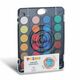 Acuarele 24 culori/set + pensula, 30 mm, Morocolor PRIMO-