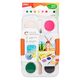 Acuarele 8 culori/set + pensula, DELI-