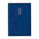 Agenda A5, datata, hartie ivory, albastru royal, ARTILUX-