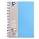 Caiet cu spirala A4, 100 file, coperta plastic, dictando, PAPERLAND, Liniatura: Dictando-[2]