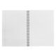 Caiet cu spirala A4, 100 file, coperta plastic, dictando, PAPERLAND, Liniatura: Dictando-[7]
