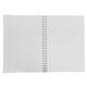Caiet cu spirala A4, 100 file, coperta plastic, matematica, PAPERLAND, Liniatura: Matematica-[7]