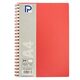 Caiet cu spirala A4, 100 file, coperta plastic, dictando, PAPERLAND, Liniatura: Dictando-[3]