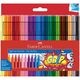 Carioci 20 culori/set Grip FABER-CASTELL-