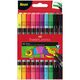 Carioci cu 2 capete, 10 culori/set, FABER-CASTELL Neon-