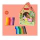 Carioci cu clip 18 culori, Ferma Animalelor, FABER-CASTELL Connector-[2]