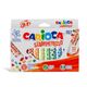 Carioci cu stampila 12 culori/set, diverse forme, CARIOCA Stamperello-