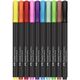 Carioci cu varf pensula, 10 culori/set, Black Edition FABER-CASTELL-[2]
