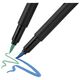 Carioci cu varf pensula, 10 culori/set, Black Edition FABER-CASTELL-[3]