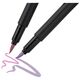 Carioci cu varf pensula, 6 culori/set pastel, FABER-CASTELL Black Edition-[3]