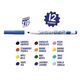 Carioci lavabile parfumate 12 culori/set CARIOCA-[2]