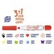 Carioci lavabile parfumate 8 culori/set CARIOCA Stamps-[2]
