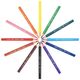 Creioane colorate, 12 culori/set, Evolution Triangle BIC-[2]