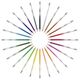 Creioane colorate cu radiera, 12 culori/set, Evolutions Illusion BIC-[2]