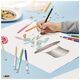 Creioane colorate cu radiera, 12 culori/set, Evolutions Illusion BIC-[4]