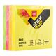 Cub notite autoadezive 76x76 mm, 400 file neon, DELI-