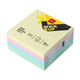 Cub notite autoadezive 76x76 mm, 400 file pastel, DELI-