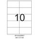Etichete autoadezive albe, 10/A4, 105x57mm, 100 coli/top, OPTIMA-[2]