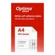Etichete autoadezive albe, 27/A4, 70x30mm, 100 coli/top, OPTIMA-