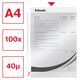 Folii protectie cristal, 40 microni, 100 buc/set, ESSELTE-[3]
