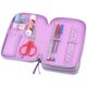Penar echipat cu 44 piese, 3 fermoare, unicorn, FABER-CASTELL-[4]
