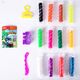 Plastilina 12 culori/set, 140 g, galetusa si 3 forme modelaj, DELI-[2]
