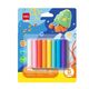 Plastilina 8 culori, 100 g, DELI-