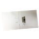 Biblioraft A4 plastifiat interior-exterior, 7.5 cm, alb, NOKI, Culoare: Alb-[2]